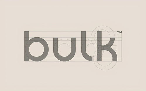 平面設計 bulk 健身食品品牌形象設計