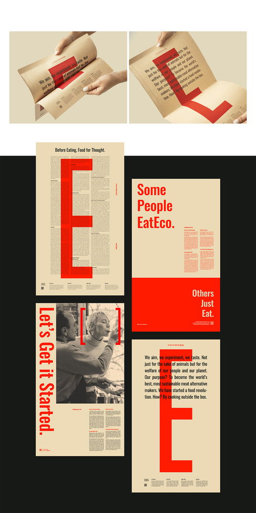 韓國hanwha eateco食品品牌形象設計